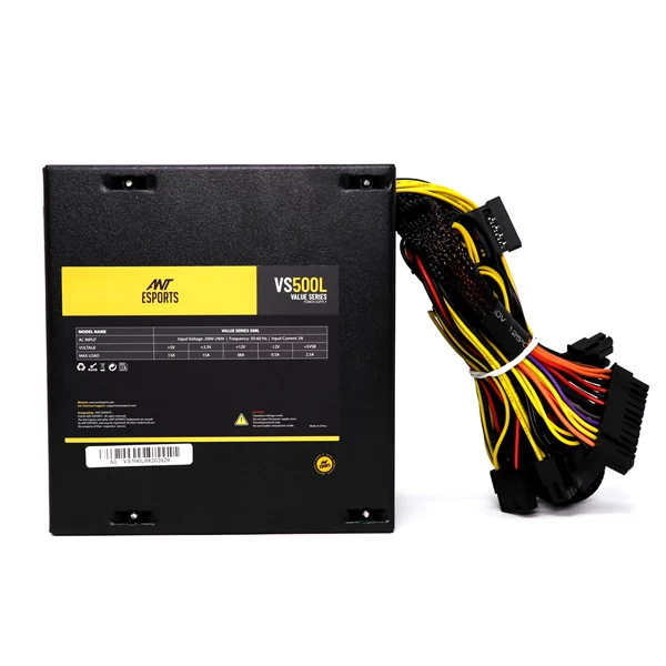 Ant Esports VS500L 500 Watt Non-Modular Power Supply