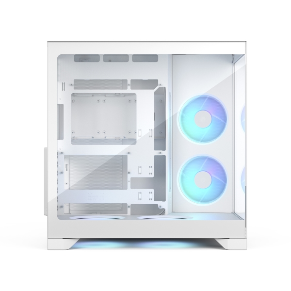 Fractal Design POP 2 Vision White RGB Tempered Glass Panel E-Atx Mid Tower Cabinet