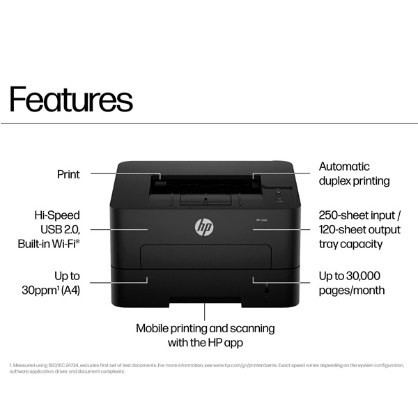 HP Laser 303DW Wireless Printer