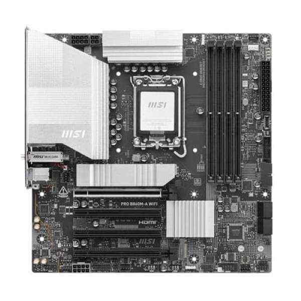 MSI Pro B860M-A WiFi DDR5 Intel LGA 1851 M-ATX Motherboard