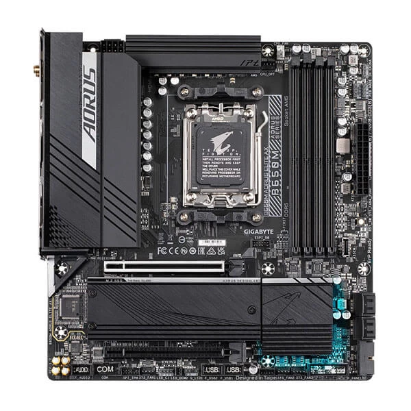 Gigabyte B650M Aorus Elite AX (Wi-Fi) DDR5 AMD AM5 M-ATX Motherboard