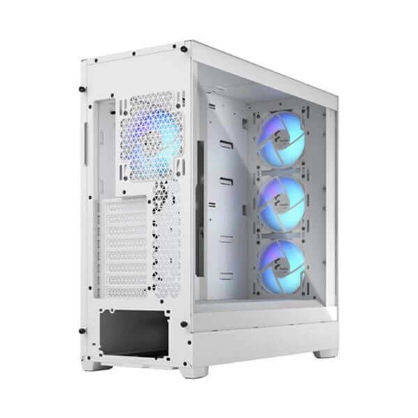 Fractal Design Pop XL Air RGB Mid-Tower ATX Cabinet with Front Mesh and Tempered Glass Side Panel (White)
