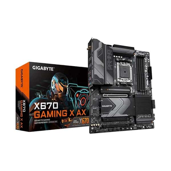 Gigabyte X670 Gaming X AX V2 WiFi AMD AM5 LGA 1718 DDR5 ATX Motherboard