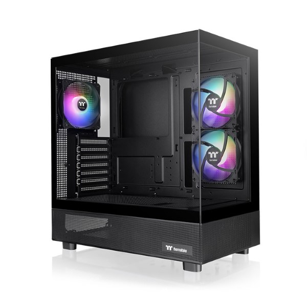 Thermaltake View 270 Plus TG ARGB Mid-Tower Gaming Cabinet With 3 Fans