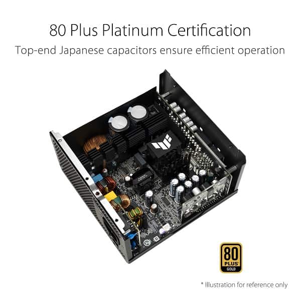 Asus TUF Gaming 750G 750 Watt 80 Plus Gold Certified ATX3.1 power supply
