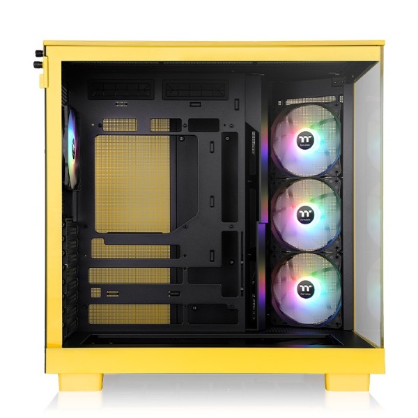 Thermaltake View 380 XL TG ARGB Bumblebee Edition Mid Tower Gaming Cabinet (Yellow)