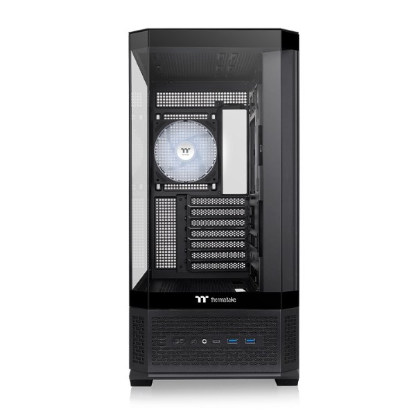Thermaltake View 370 TG ARGB Mid Tower ATX cabinet (Black)