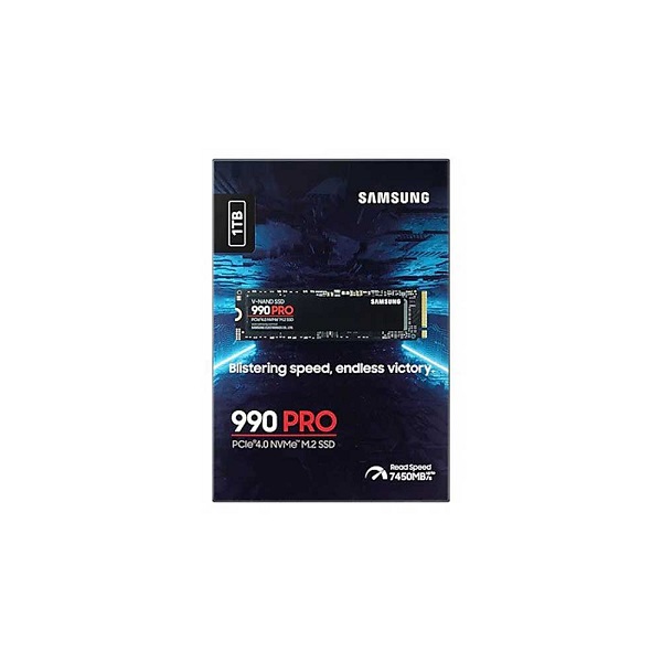 Samsung 990 Pro 1TB NVMe M.2 Gen 4.0 Internal SSD (MZ-V9P1T0BW