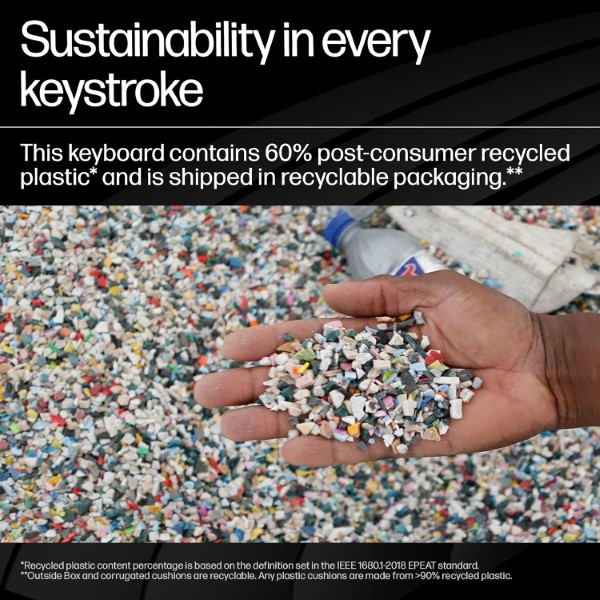 HP 350 Compact Multi-Device Bluetooth Wireless Keyboard