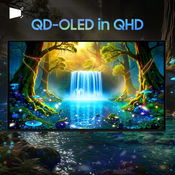 Samsung Odyssey OLED G6 27-Inch QHD 240Hz 0.03ms QD-OLED Gaming Monitor