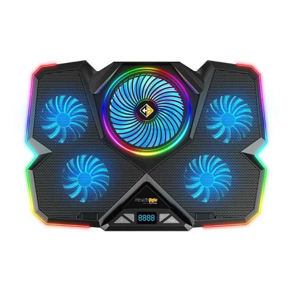 Cosmic Byte Cyclone RGB Laptop Cooling Pad 5 Fan