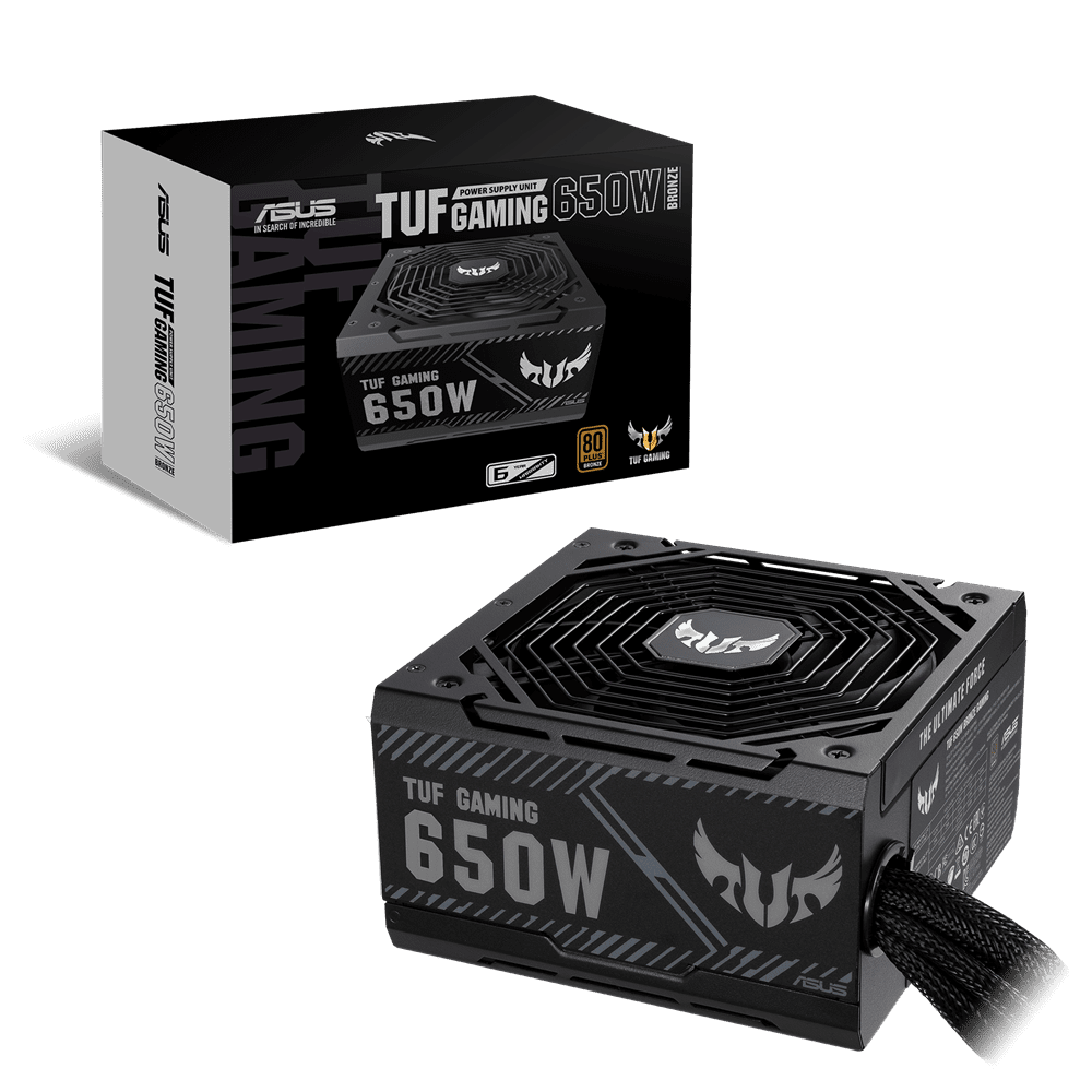 Asus Tuf Gaming 650B 80 Plus Bronze Certified 650 Watts Power Supply