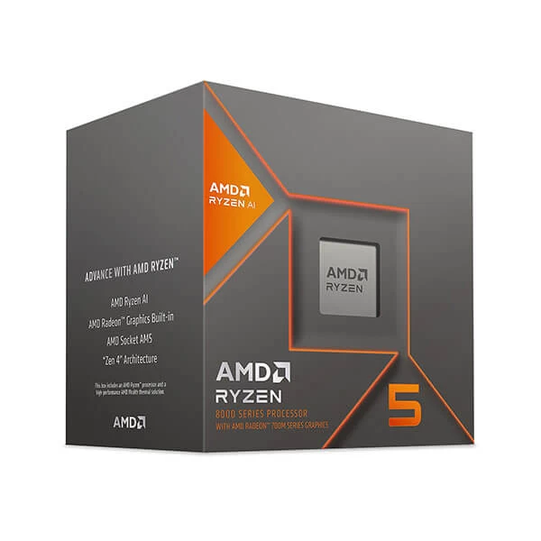 AMD Ryzen 5 8600G 6-Core 12-Threads AM5 8000 Series Desktop Processor with Radeon 760M Graphics