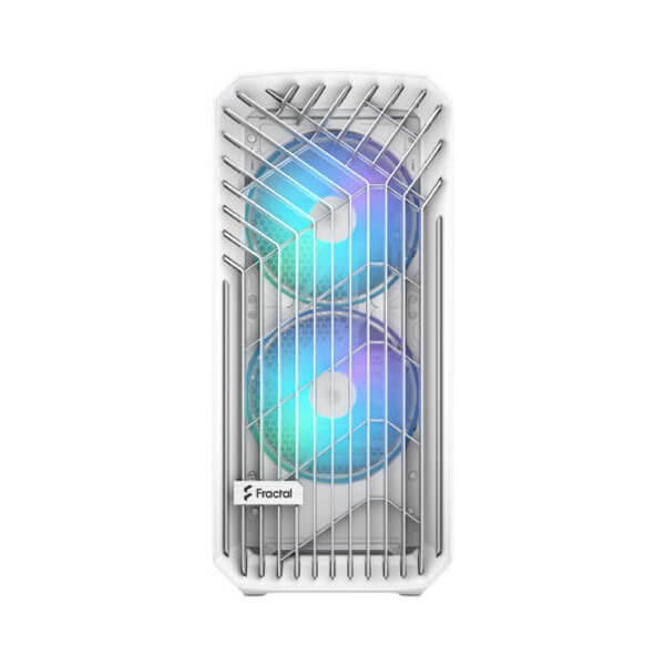 Fractal Design Torrent RGB White TG Clear Tint E-ATX Mid Tower Cabinet White