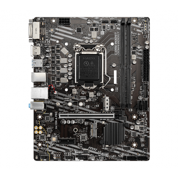 MSI H410M-A Pro DDR4 M-ATX Motherboard