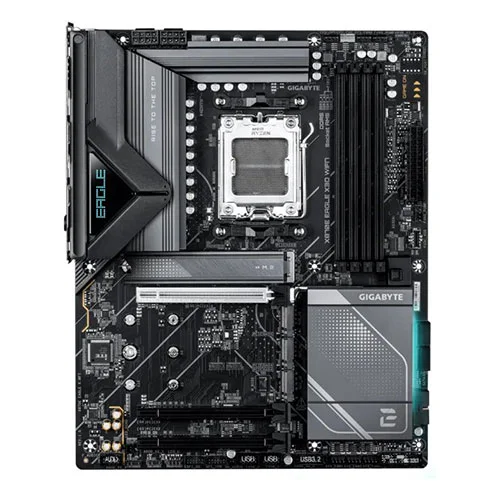 Gigabyte X870E Eagle X3D Wifi7 AMD AM5 Ddr5 Atx Motherboard