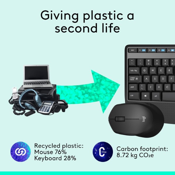 Logitech MK345 Comfort Wireless Keyboard And Mouse Combo