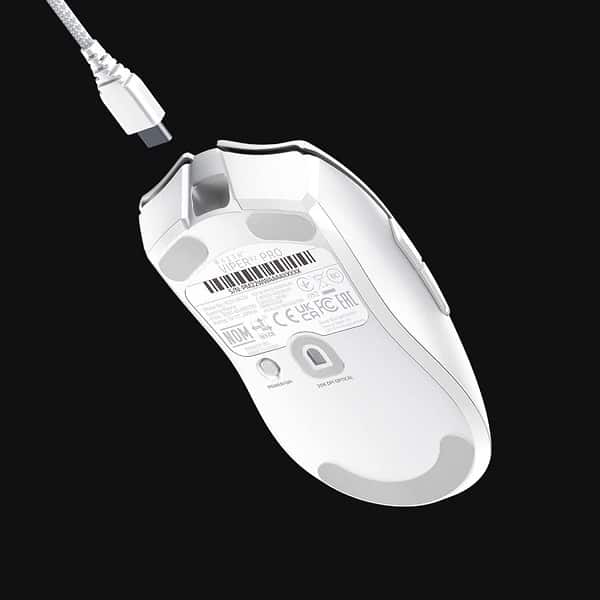 Razer Viper V2 Pro Wh Hyperspeed Wireless Optical Gaming Mouse with 30,000 DPI (White)
