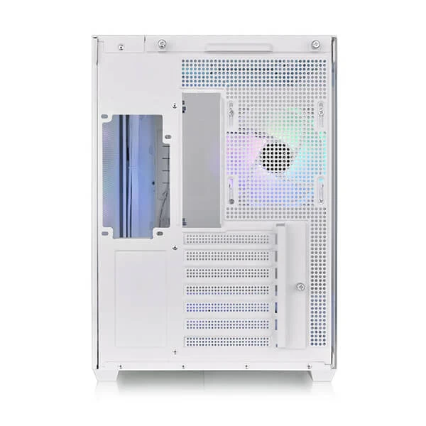 Thermaltake View 380 TG ARGB Snow Mid-Tower ATX gaming Cabinet with Tempered Glass panels (White)