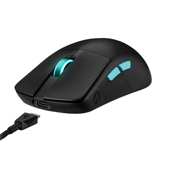 Asus ROG Harpe Ace Aim Labs Edition wireless gaming mouse with 36000 DPI and 1000Hz polling rate