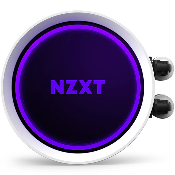 NZXT Kraken X53 RGB 240mm White ARGB Liquid Cooler (RL-KRX53-RW)