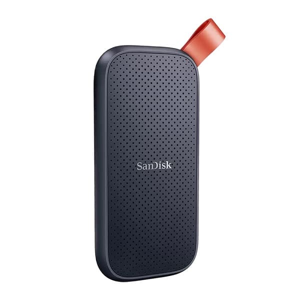 Sandisk E30 1TB Portable SSD with Type-C to Type-A Cable, Up to 520MB/s Speed and Rugged Cover Up to 2 Meter Drop Protection