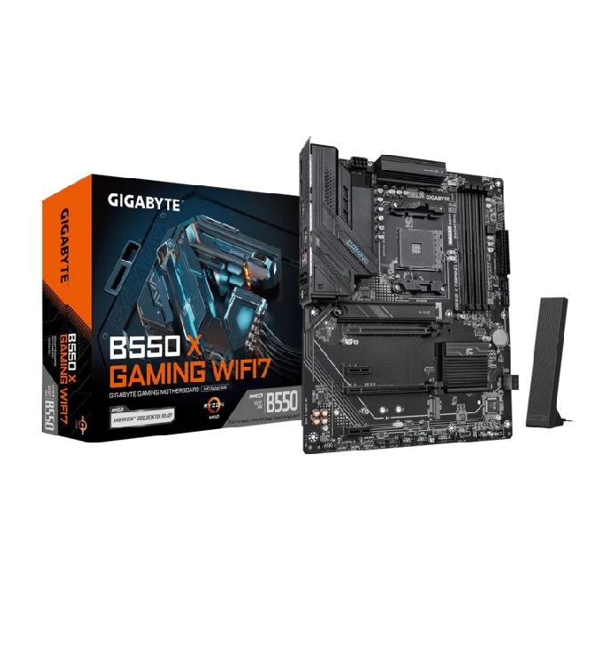 Gigabyte B550 X Gaming Wifi7 AMD AM4 ATX Gaming Motherboard