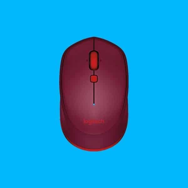 Logitech M337 Red Wireless Mouse