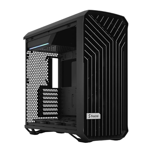 Fractal Design Torrent Black TG Dark Tint Mid-Tower ATX Cabinet with Front Mesh & Side Glass Panel