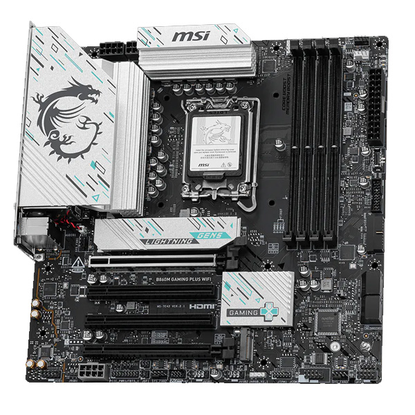 MSI B860M Gaming Plus Wifi6E Intel LGA 1851 Ddr5 M-Atx Motherboard