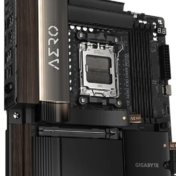 Gigabyte X870E Aero X3D Dard Wood AMD AM5 Atx Gaming Motherboard