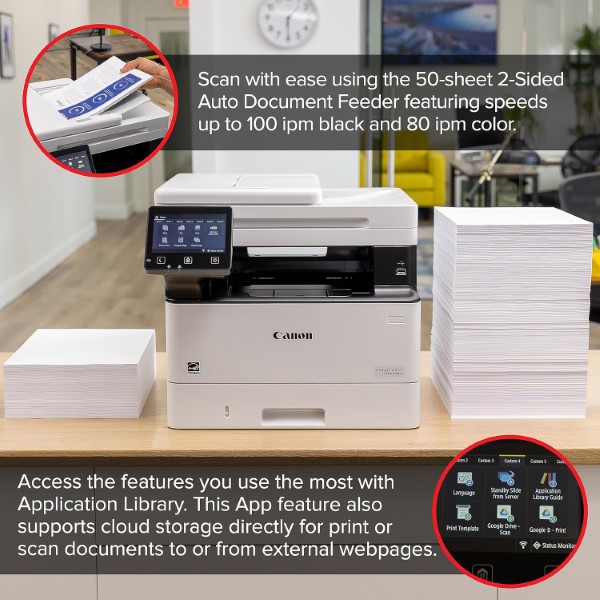 Canon ImageClass MF465DW All In One Laserjet Wireless Monochrome Printer