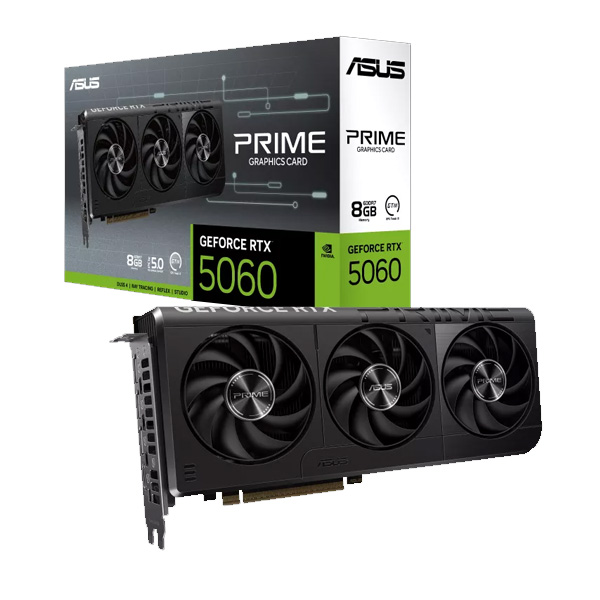 Asus Prime RTX 5060 8Gb GDDR7 Graphics Card