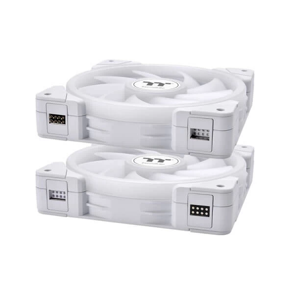 Thermaltake Swafan EX12 White ARGB Sync Triple Pack Cabinet Fan (White)