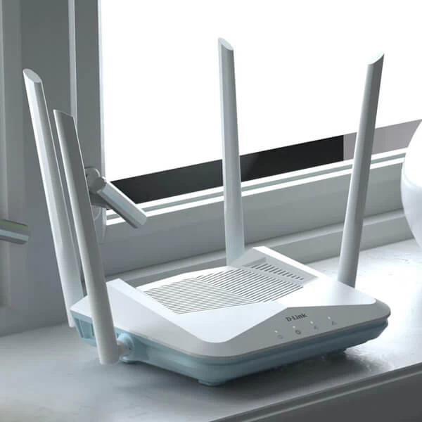 D-Link R15 AX1500 WiFi 6 Dual-Band Wireless Router (White)