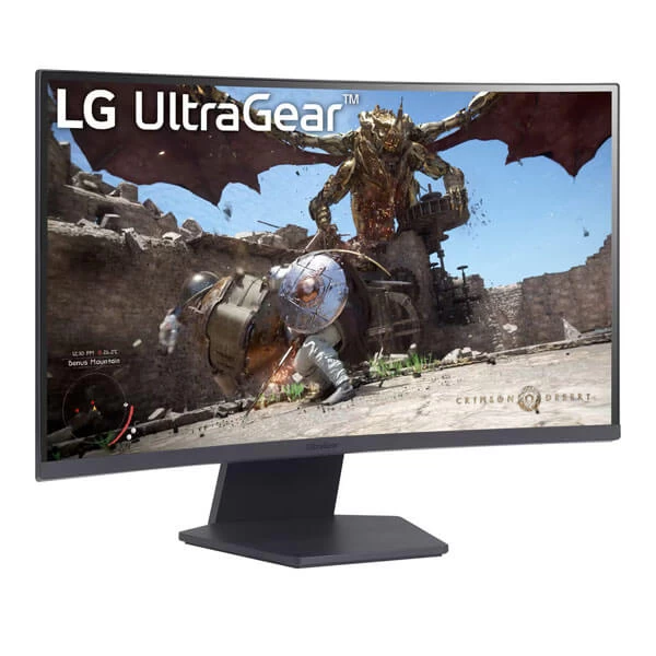 LG UltraGear 27GS60QC-B 27-inch QHD 180hz 1ms VA Panel Curved Gaming Monitor