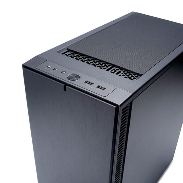 Fractal Design Define C Black Solid Mid-Tower ATX Cabinet