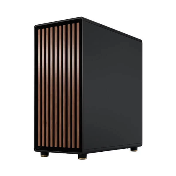 Fractal Design North Charcoal TG Dark Mid-Tower ATX Gaming Cabinet (Black)