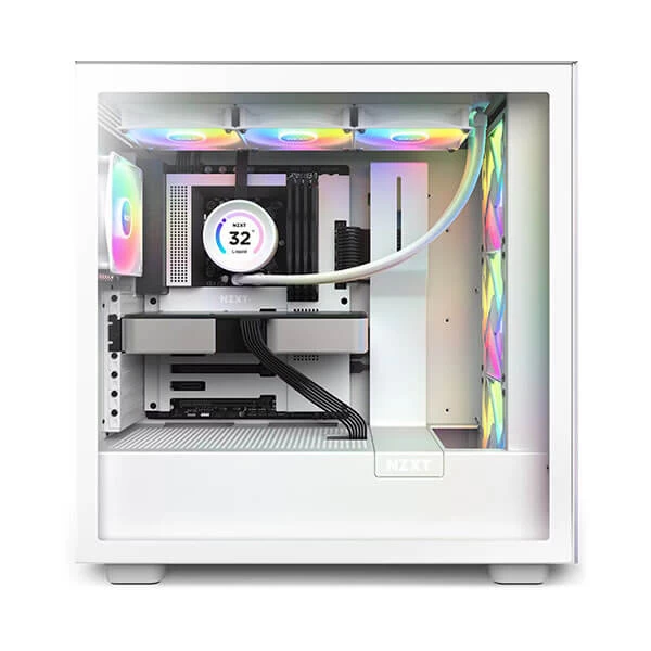 NZXT Kraken Elite 360 RGB WH 360mm All-in-One Liquid CPU Cooler with LCD Display (White)