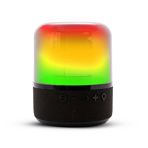 Hinnu HN-BT-Dazzle RGB Bluetooth speaker with surround sound.