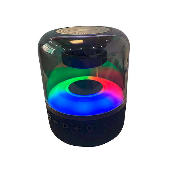 Hinnu HN-BT-Dazzle RGB Bluetooth speaker with surround sound.