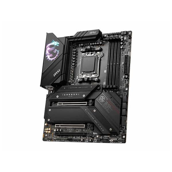 MSI MPG X670E Carbon WiFi AMD Ryzen 7000 Series AM5 LGA 1718 DDR5 ATX Motherboard