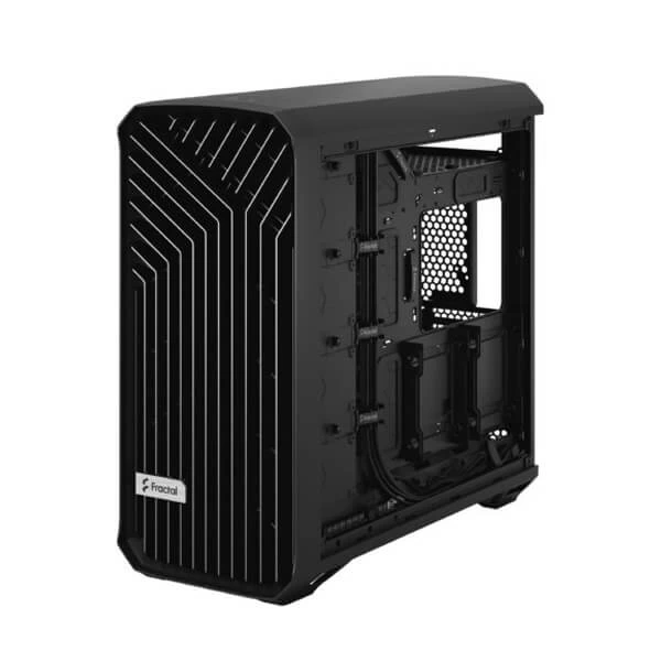 Fractal Design Torrent Black Solid Mid-Tower ATX Cabinet with Front Mesh & Side Glass Panel