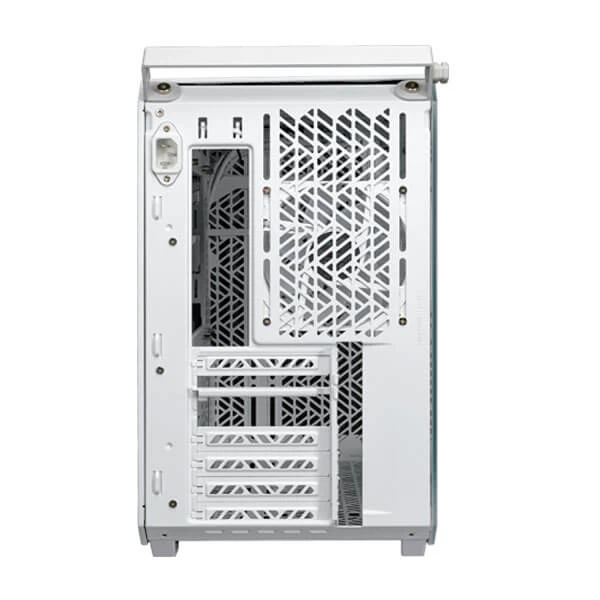 Cooler Master Qube 500 White Flatpack Mesh Mid-Tower ATX Gaming Cabinet (White)