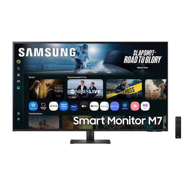 Samsung Smart Monitor M7 43 Inch 4k UHD 60Hz 4ms VA Panel Monitor (Black)