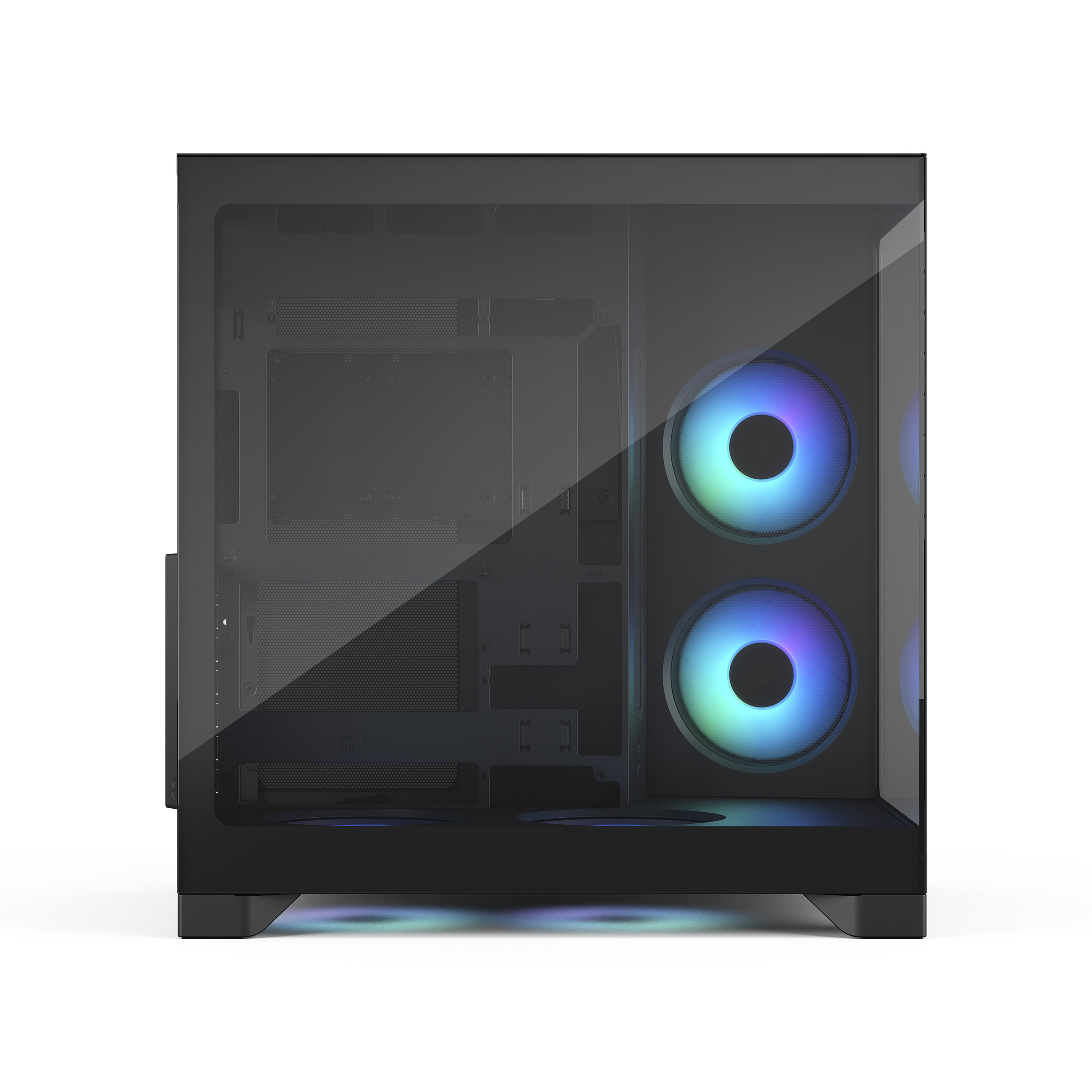 Fractal Design POP 2 Vision Black RGB Tempered Glass Panel E-Atx Mid Tower Cabinet