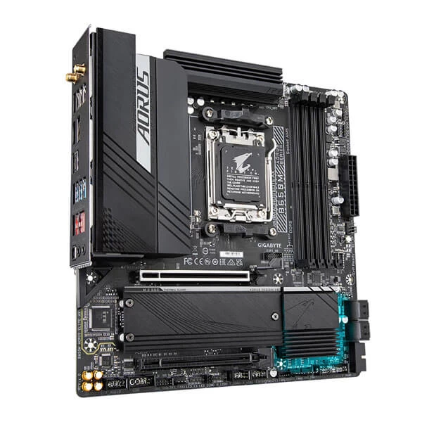 Gigabyte B650M Aorus Elite AX (Wi-Fi) DDR5 AMD AM5 M-ATX Motherboard