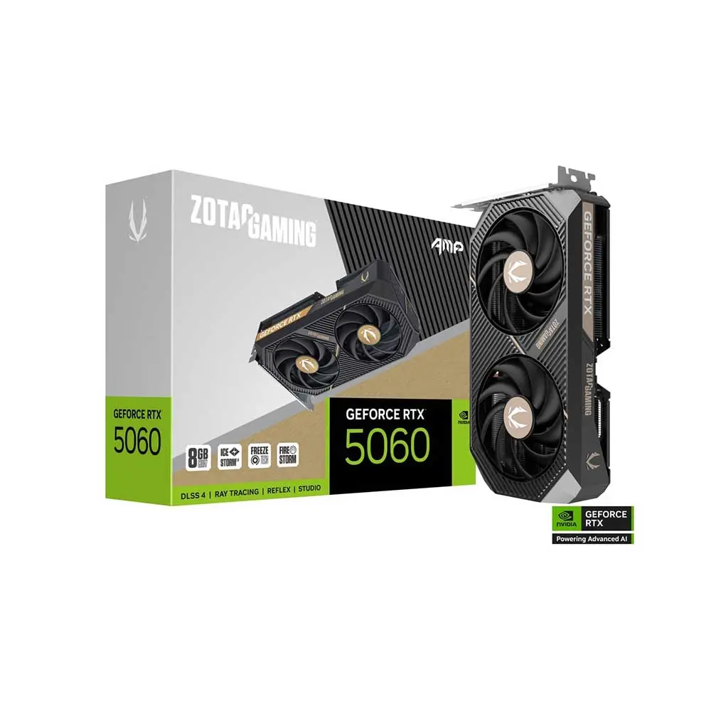 Zotac Gaming RTX 5060 AMP 8GB GDDR7 Graphics Card