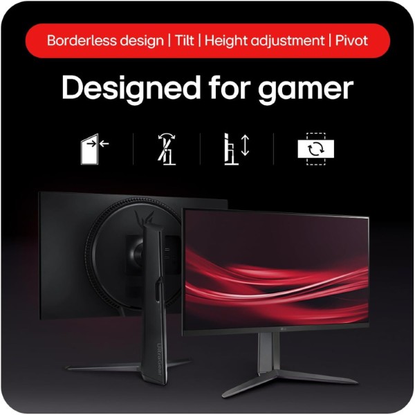LG UltraGear 27GS65F-B 27 Inch FHD Gaming Monitor