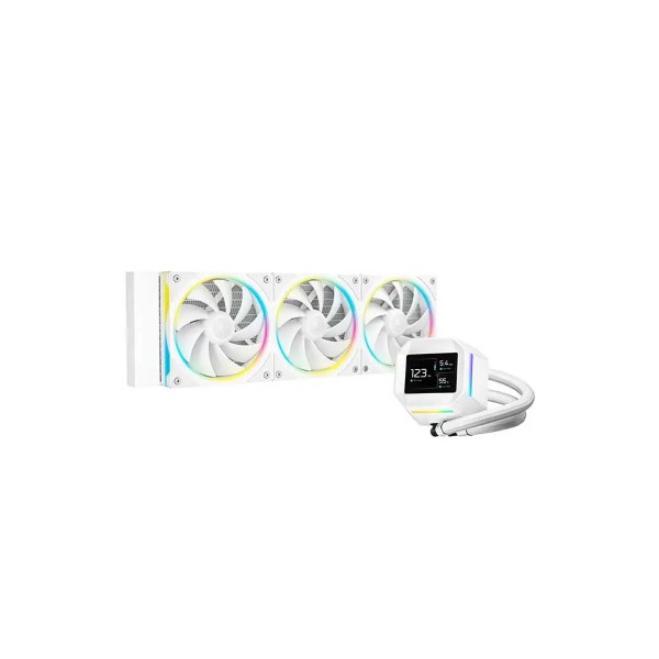 DeepCool LM360 White 360mm CPU Liquid Cooler (White)